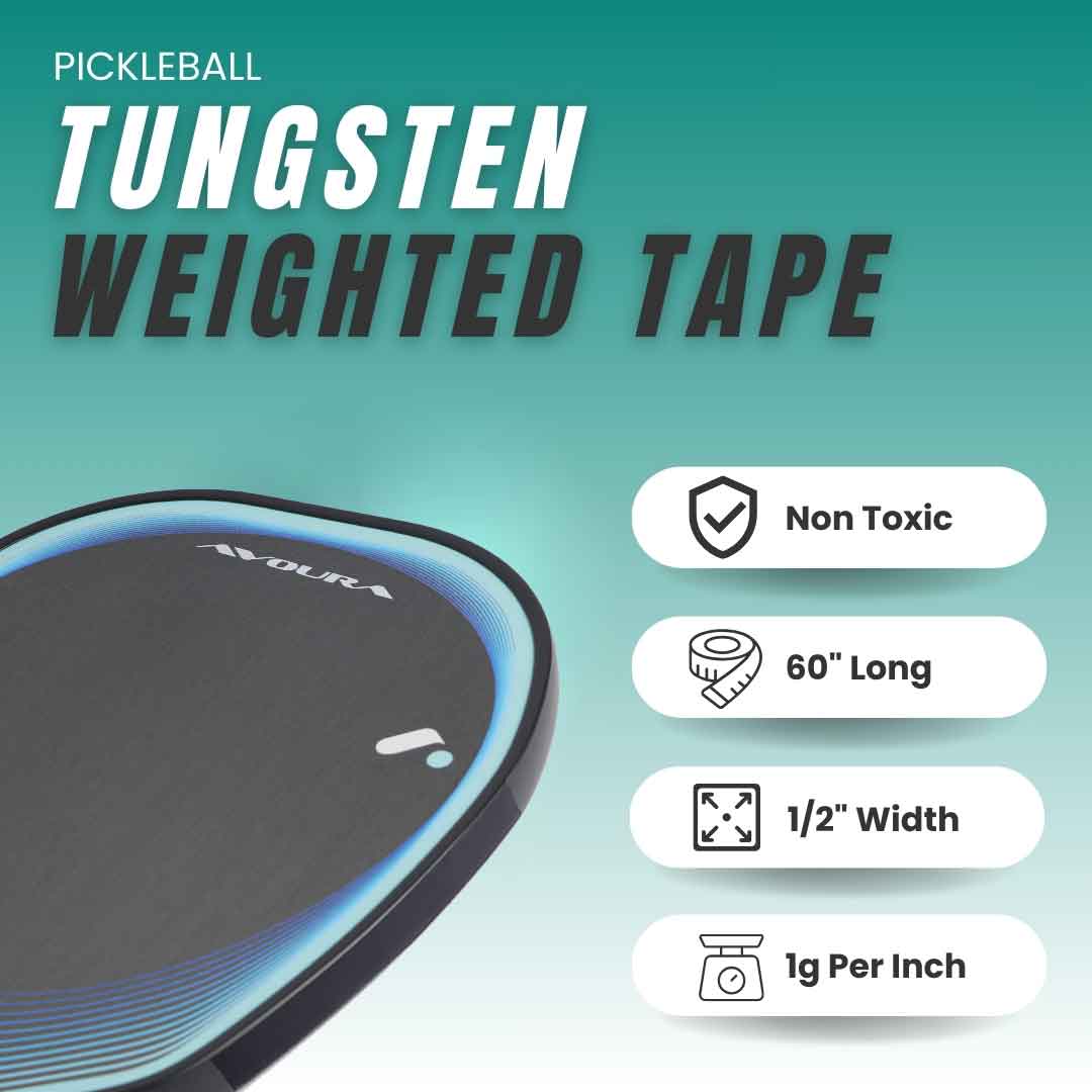 Tungsten Weighted Tape by Pickleball Effect – 1G Per Inch